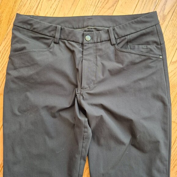 ABC Slim-Fit 5 Pocket Pant 37L Warpstreme Black 35" x 36" - Picture 2 of 11